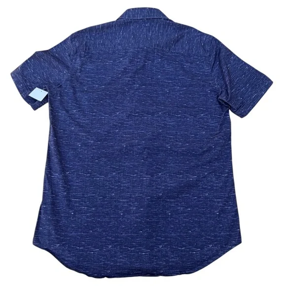 Bugatchi Dark Blue Casual Button Down Shirt - Picture 2 of 8